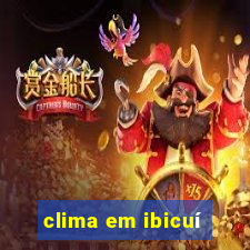 clima em ibicuí